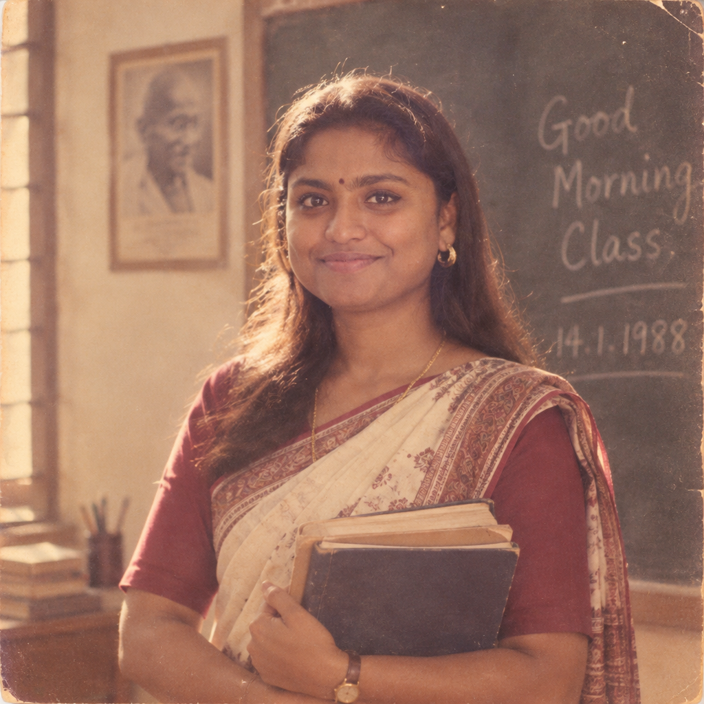 80s School Teacher