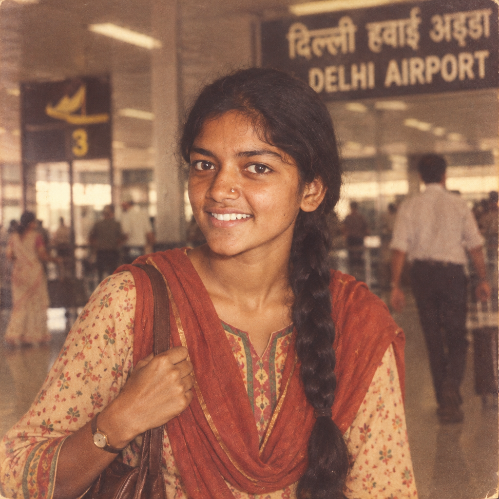 80s Delhi Airport