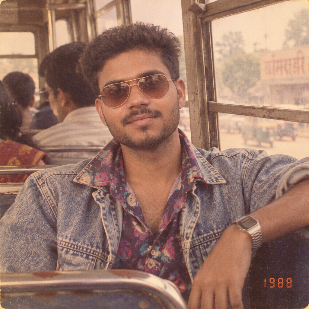 80s Indian Bus.