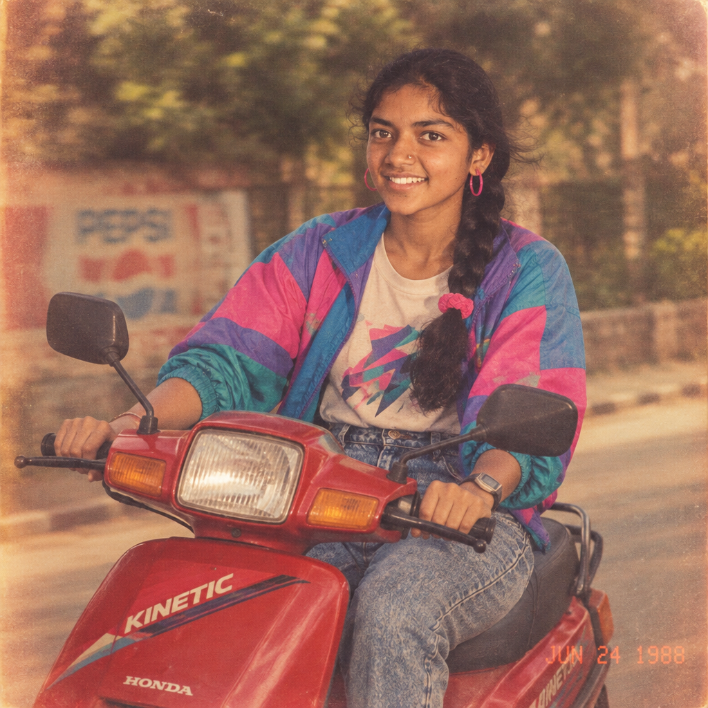 80s Scooter Ride