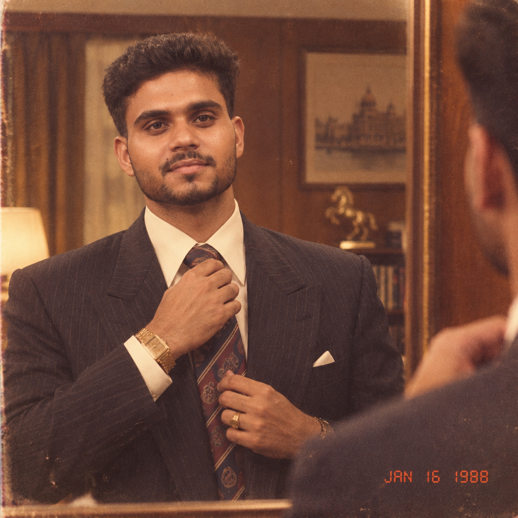 80s Indian Billionaire
