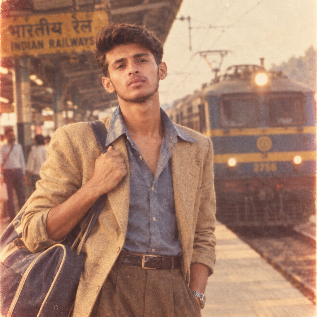 80s Train Station